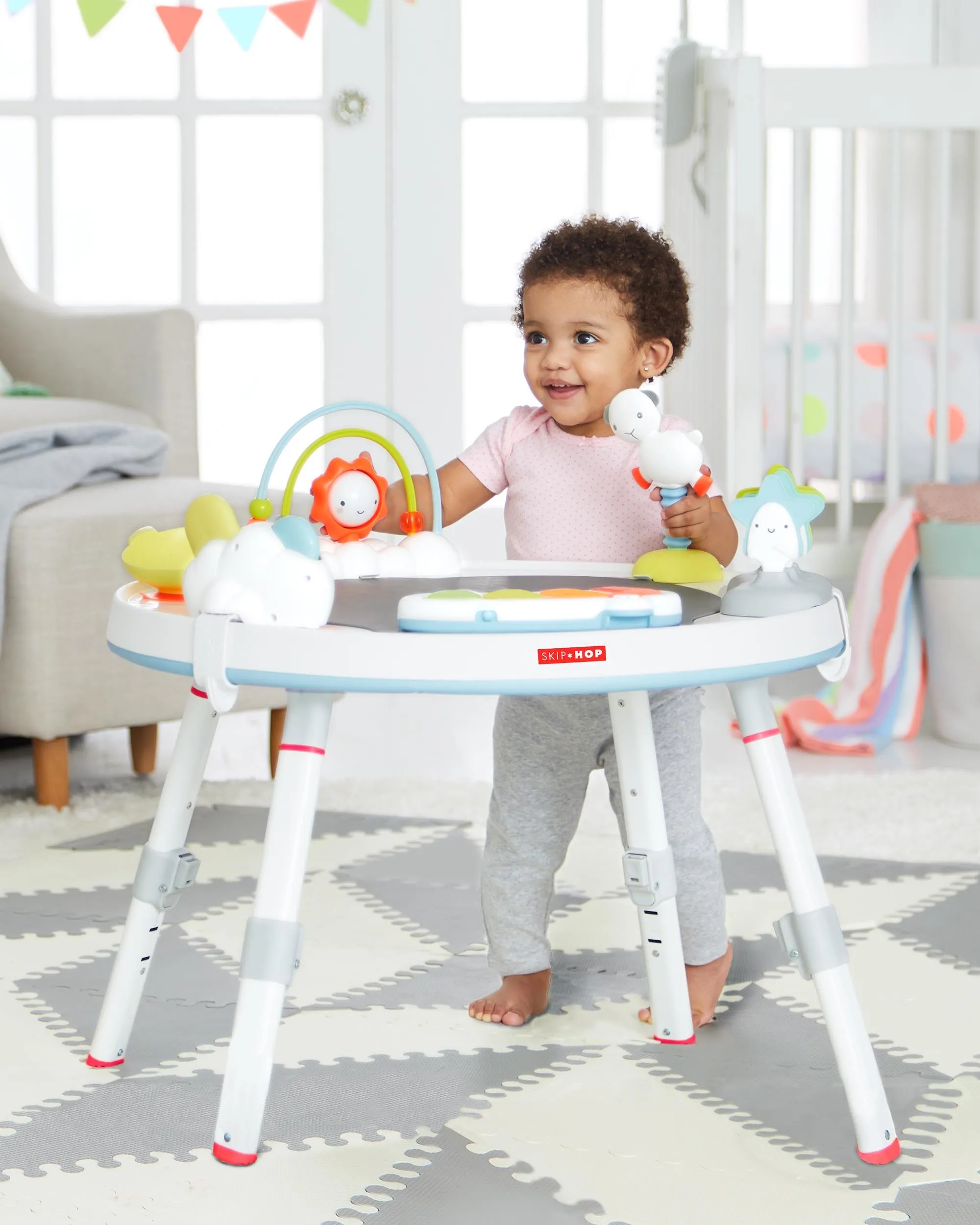 [1 Yr Local Warranty] Skip Hop Silver Lining Cloud 3 Stage Activity Centre