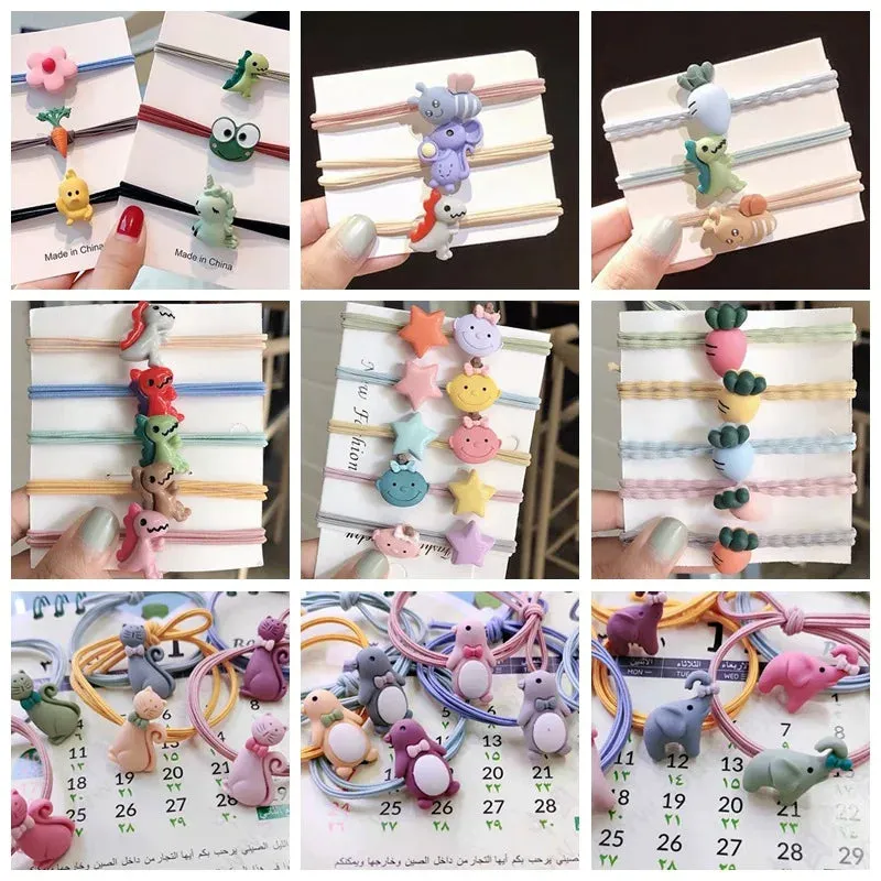 10pcs Rainbow Pottery Clay Lollipop Series Miniatures Scrapbooking Supplies Flatback Cabochon Material Embellishment DIY Jewelry