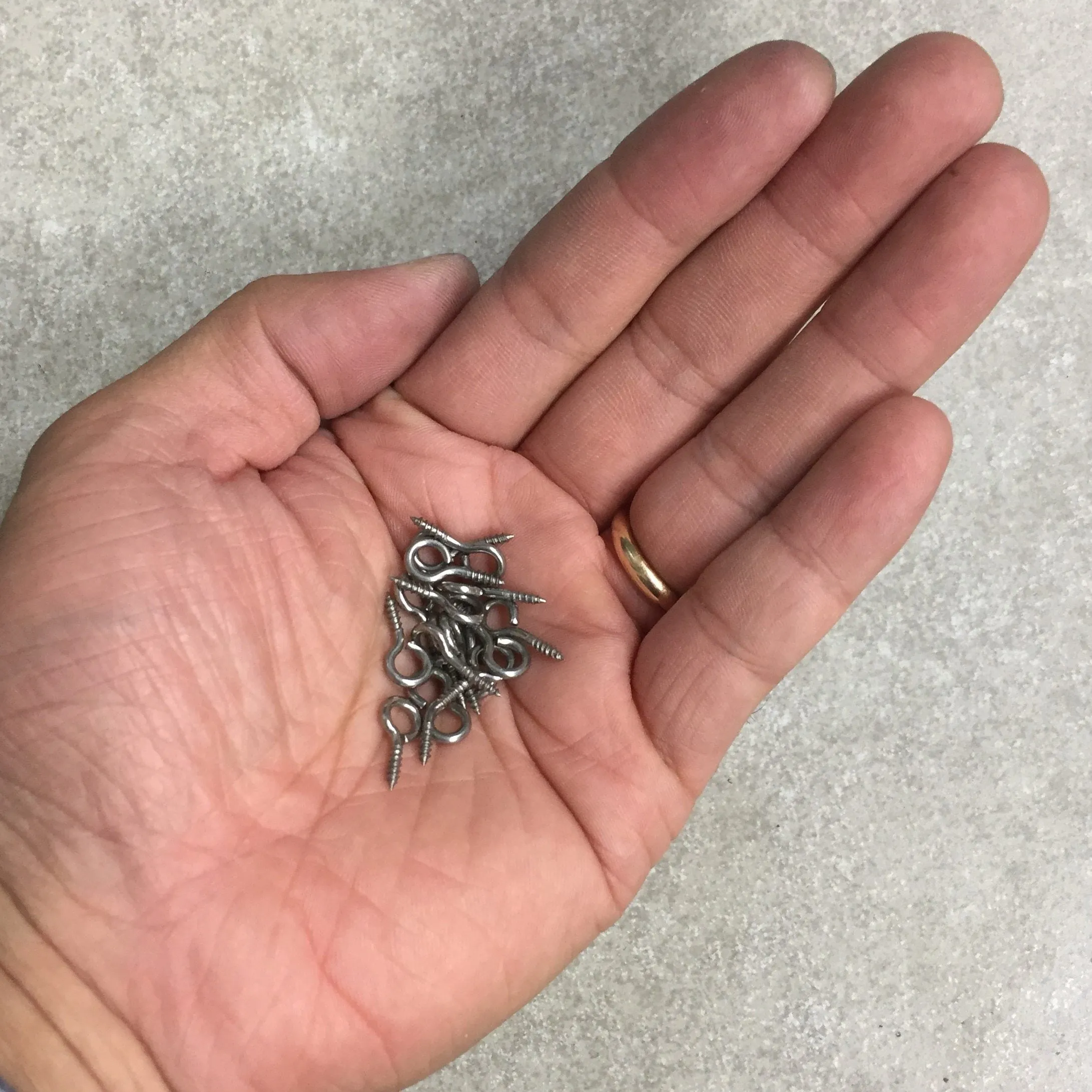 12 Kinds of  Eye Screw Bolt Hook 304 Stainless Steel Screw Eye DIY Rope Accessories Wood  Jewellery Accessories