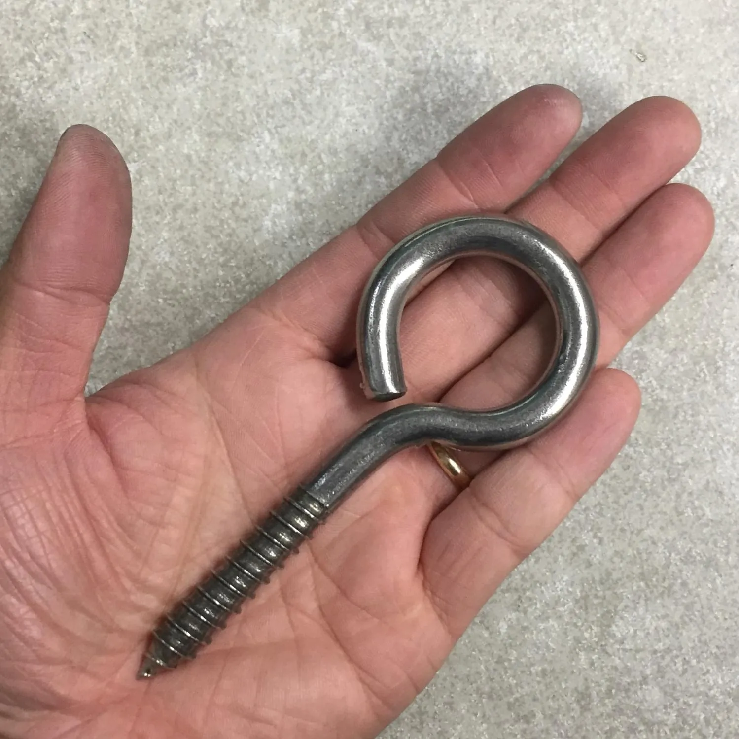 12 Kinds of  Eye Screw Bolt Hook 304 Stainless Steel Screw Eye DIY Rope Accessories Wood  Jewellery Accessories