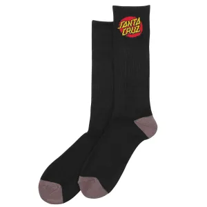 44641239 CRUZ SOCKS CREW APPAREL ACCESSORIES	BLACK