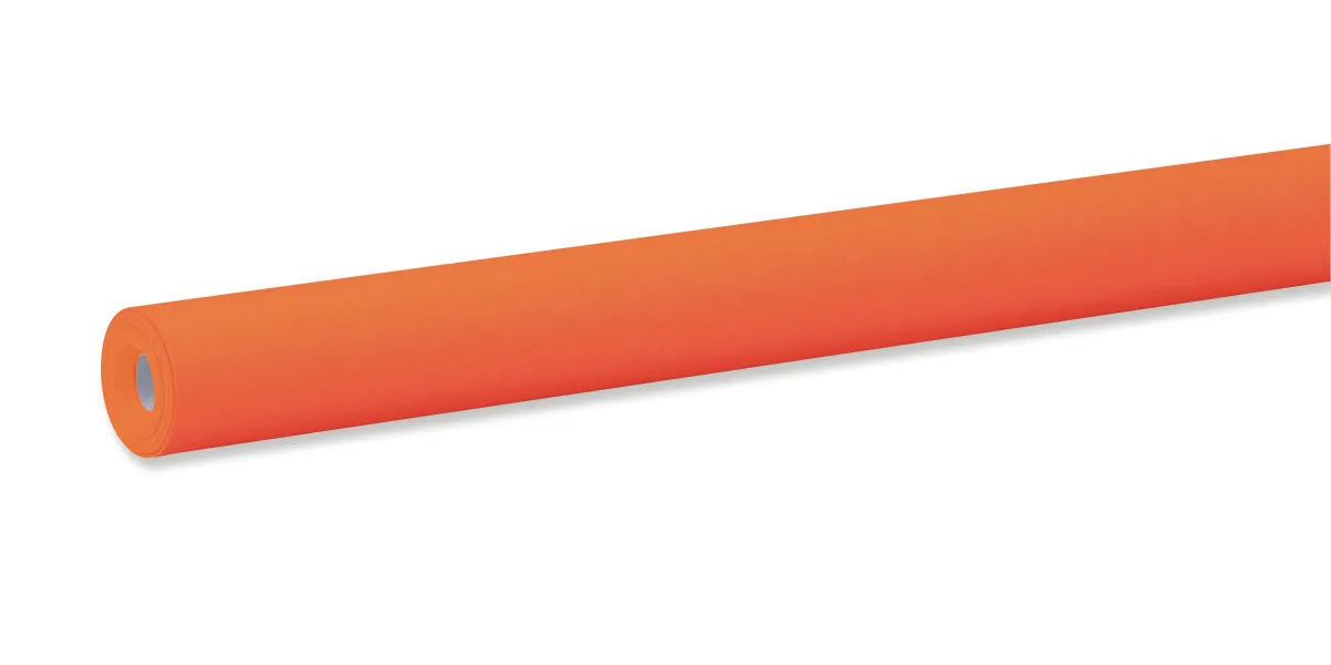48" x 50' Fadeless Art Paper Roll - Orange