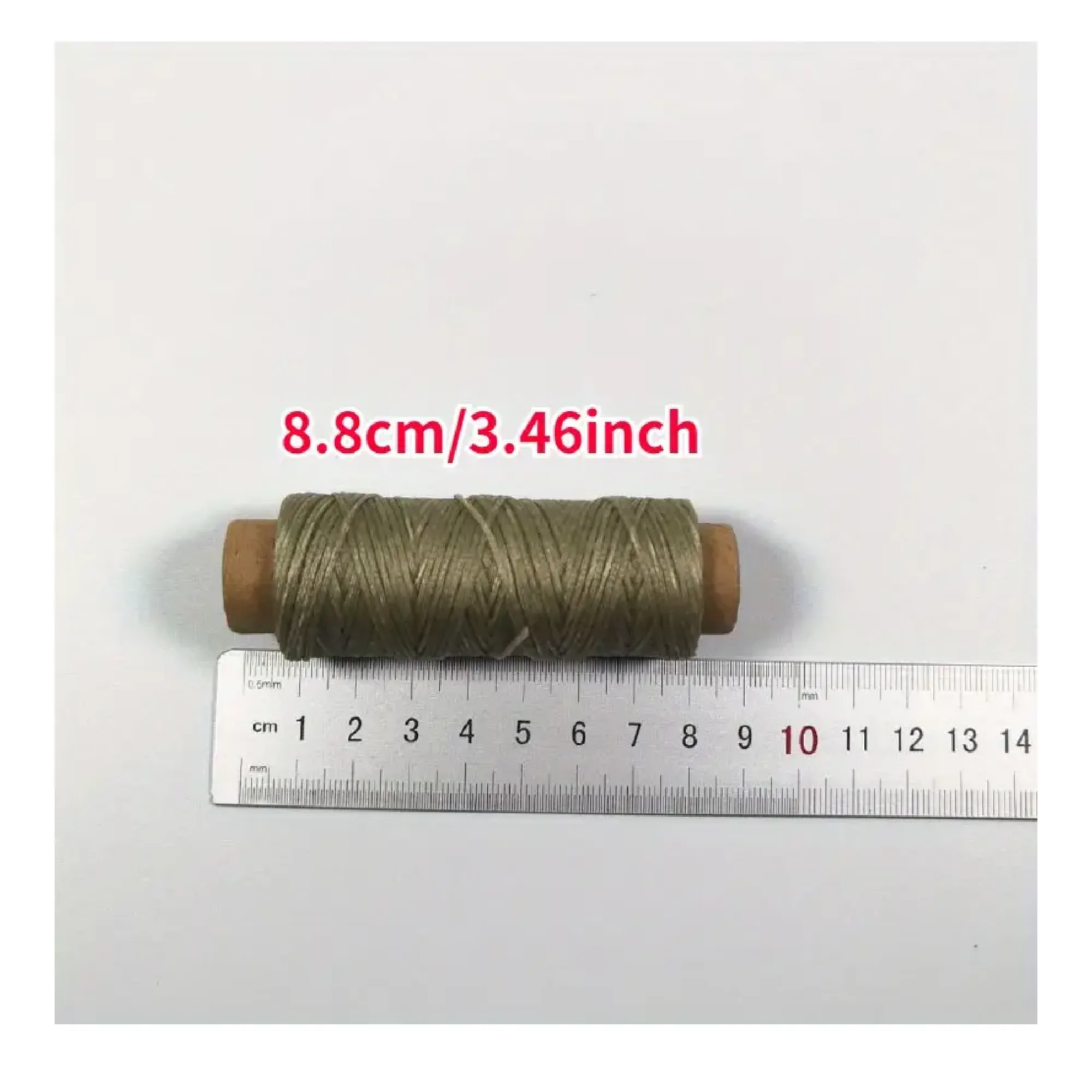 50m/roll 150D 0.8mm Waxed Thread Cotton Cord，Hand Stitching Thread For Leather Handicraft Tool Material Diy Accessories，Household Supplies