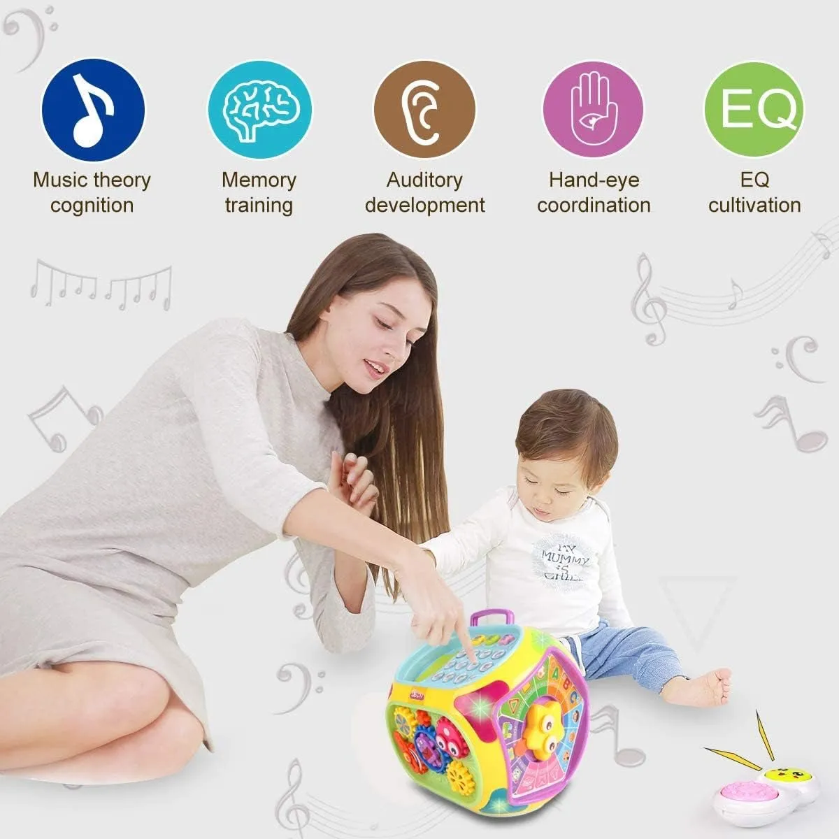 7 in 1 Baby Musical Activity Cube