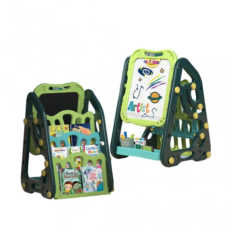 72cm Multi-functional Artistic Drawing Board With Book Shelf