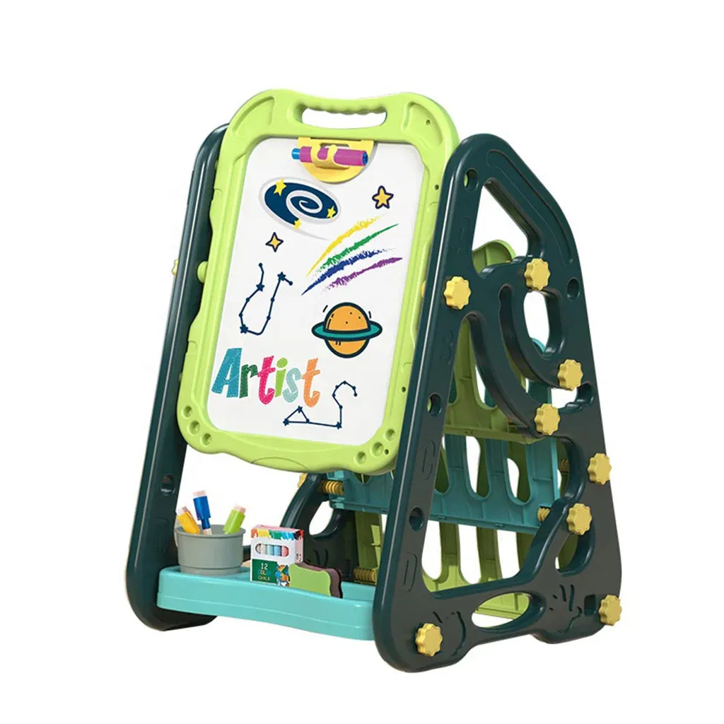 72cm Multi-functional Artistic Drawing Board With Book Shelf