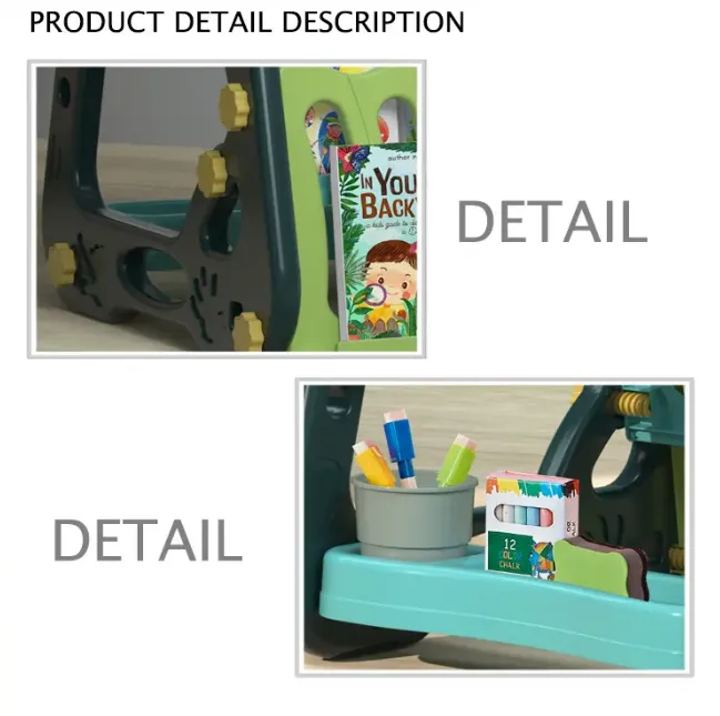 72cm Multi-functional Artistic Drawing Board With Book Shelf