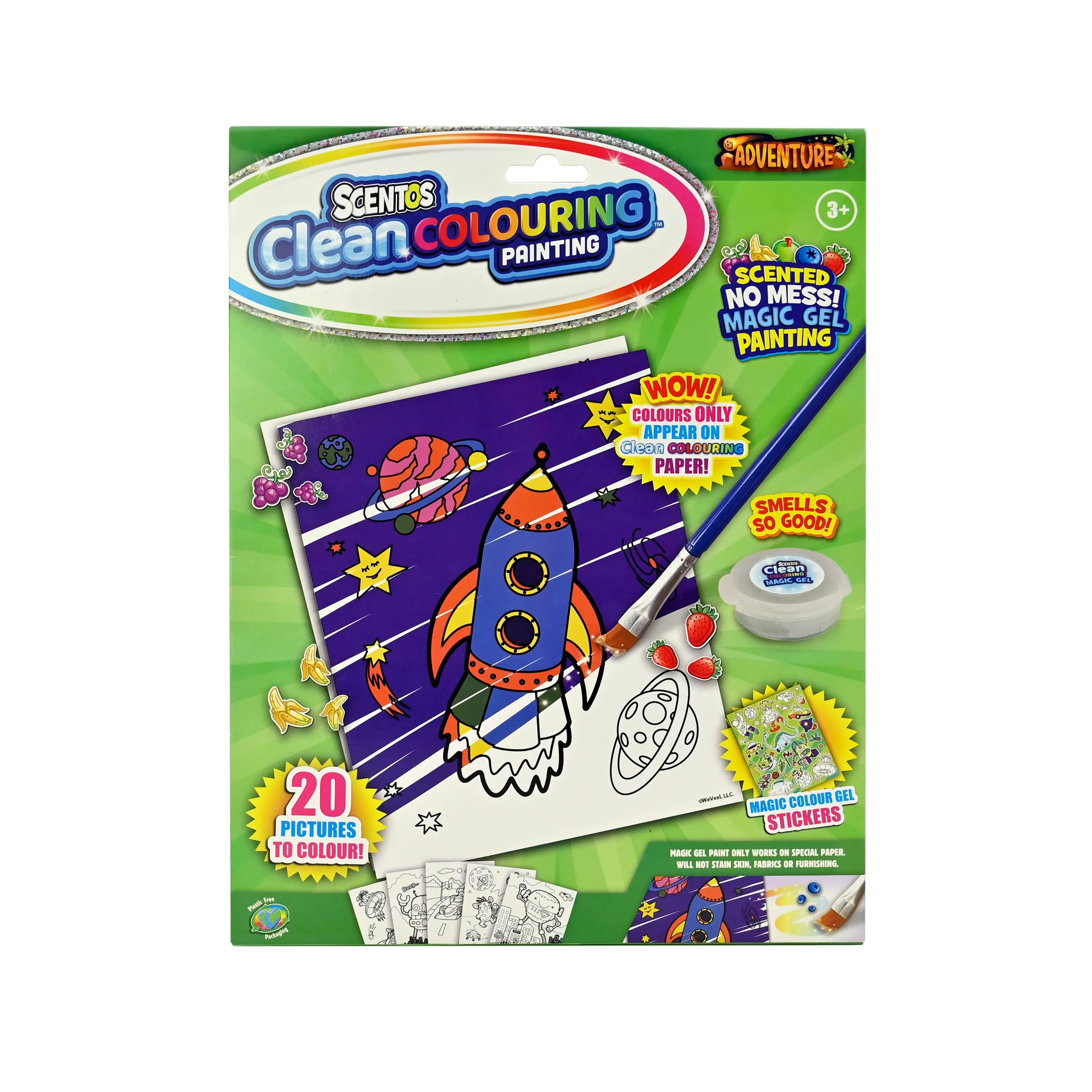 Adventure - Clean Colouring Painting