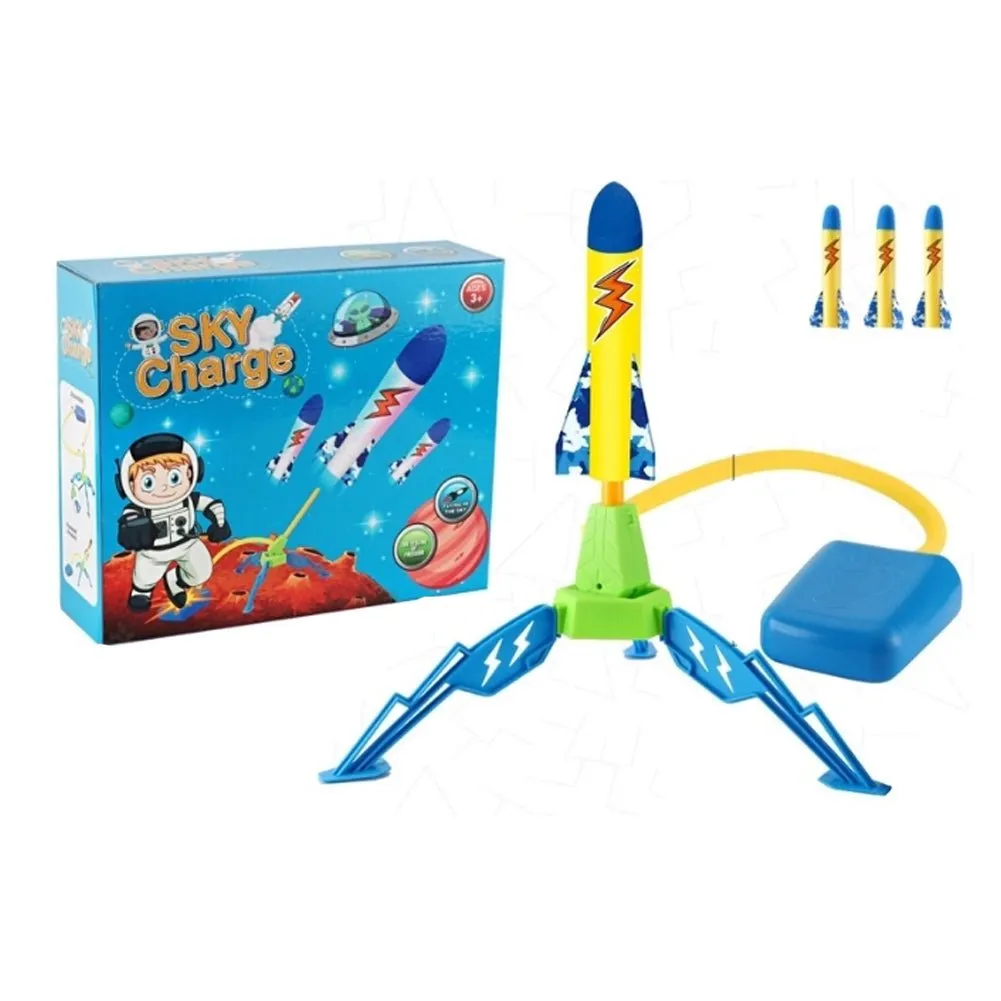 Air Rocket Foot Pump Launcher