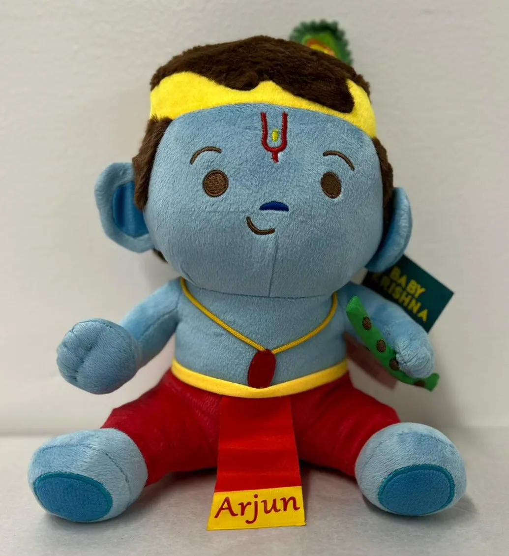 Baby Krishna Collection - Mantra Singing Plush Toys with Book