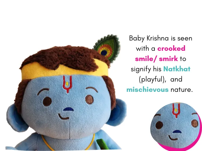 Baby Krishna Collection - Mantra Singing Plush Toys with Book