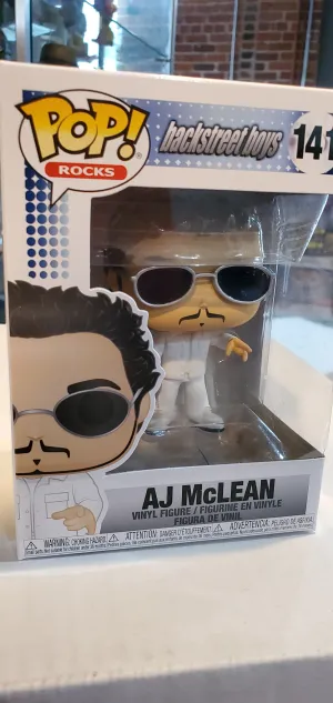 Backstreet Boys - AJ McLean Funko Pop! Vinyl figure rocks