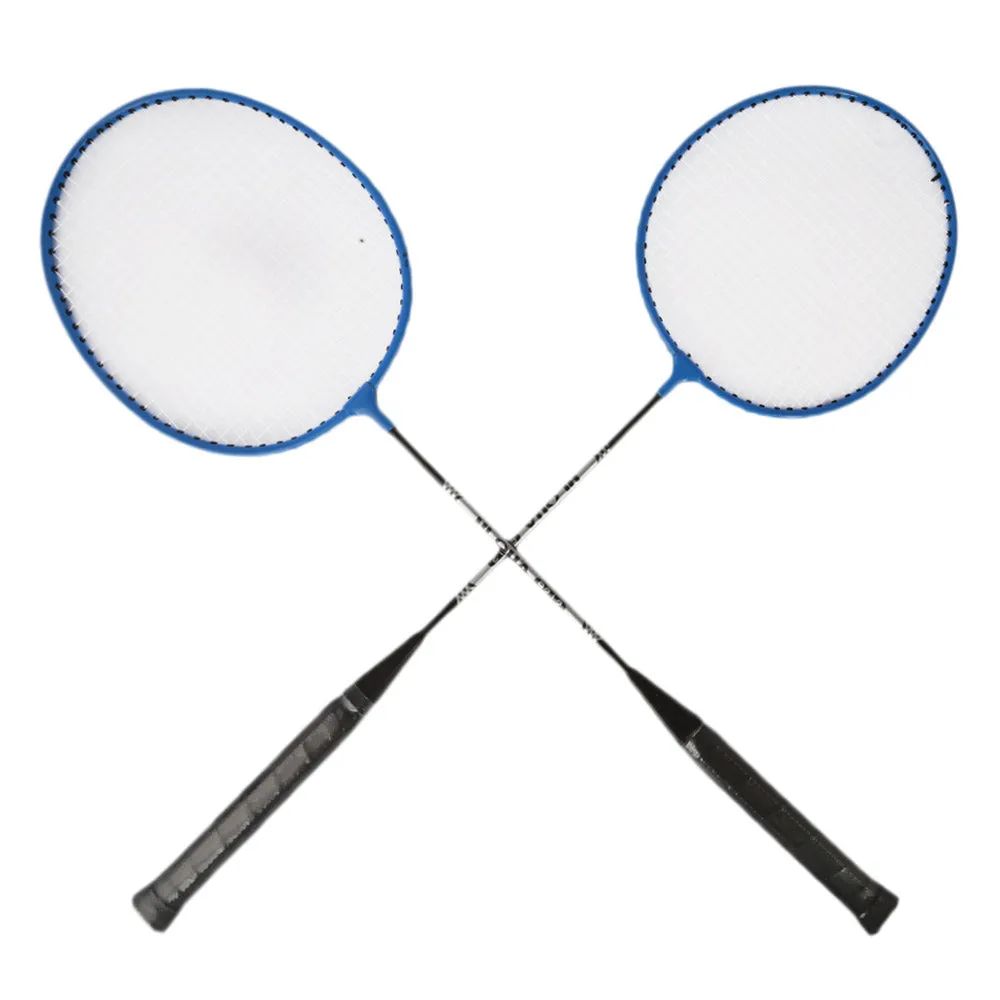 Badminton Racket Set - Blue
