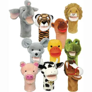 Big Mouth Animal Puppet Set (10 puppets)  