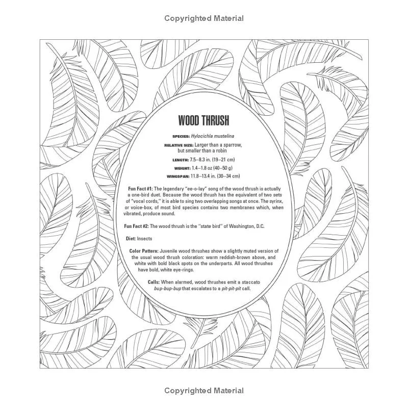 Birds: A Smithsonian Coloring Book