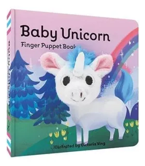 Board Book | Baby Unicorn | Finger Puppet Book