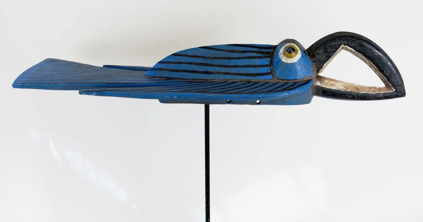 Bozo Blue Bird Mask