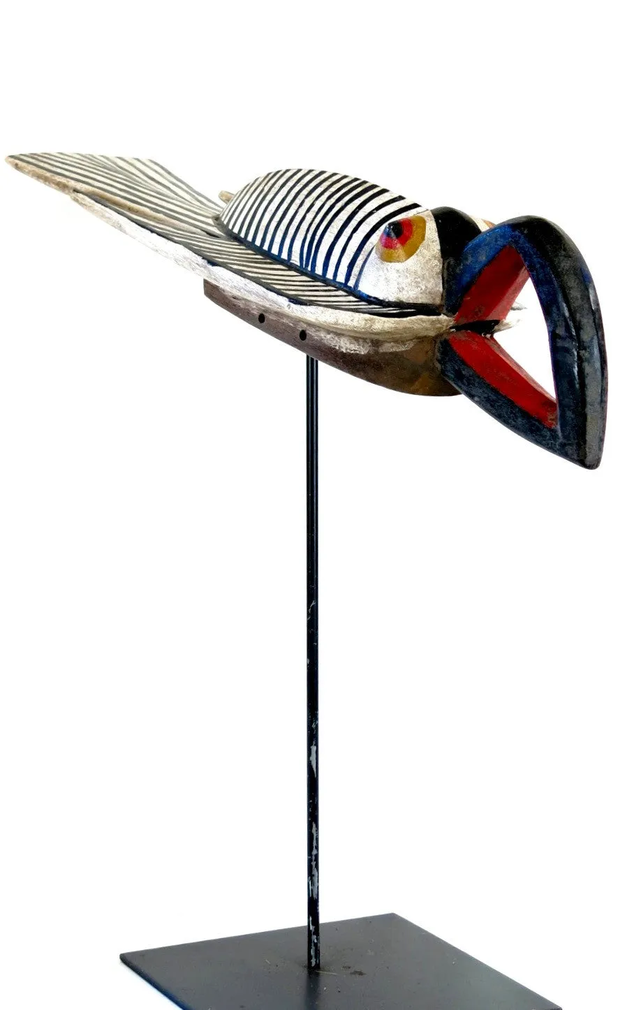 Bozo White Bird Mask
