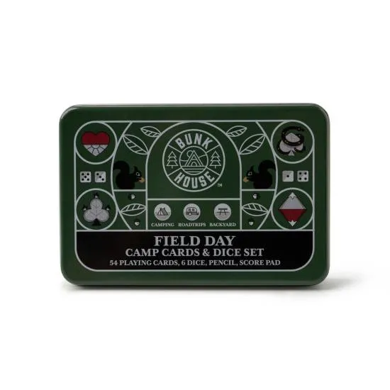 Bunkhouse Field Day Camp Cards & Dice Set
