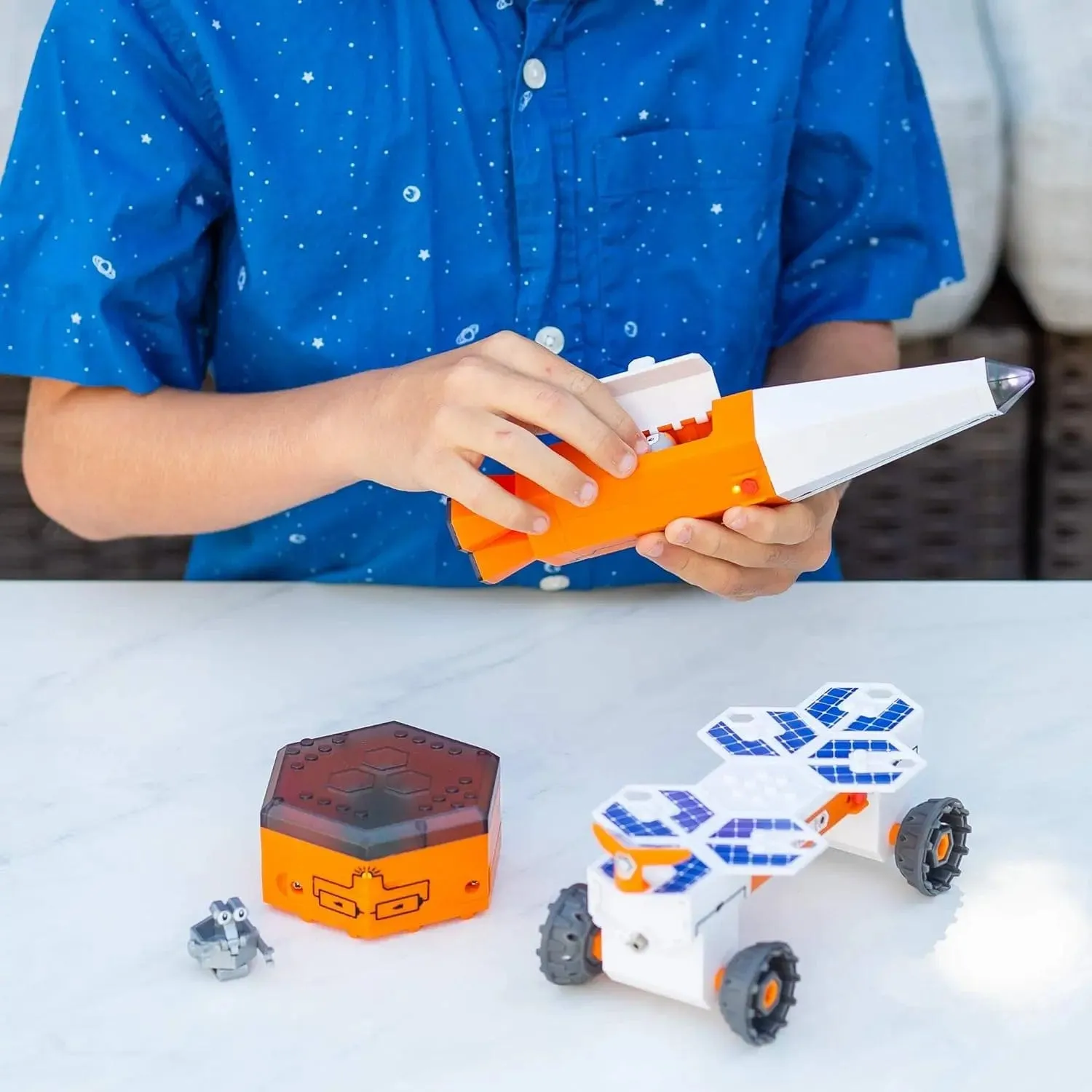 Circuit Explorer Rocket Construction Kit Light Up Building Set Age 6 