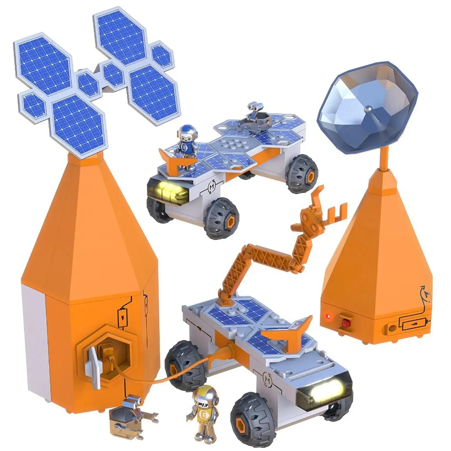 Circuit Explorer Rover Construction Kit Power Station Set Age 6 