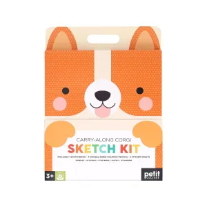 Corgi Carry Along Sketch Kit