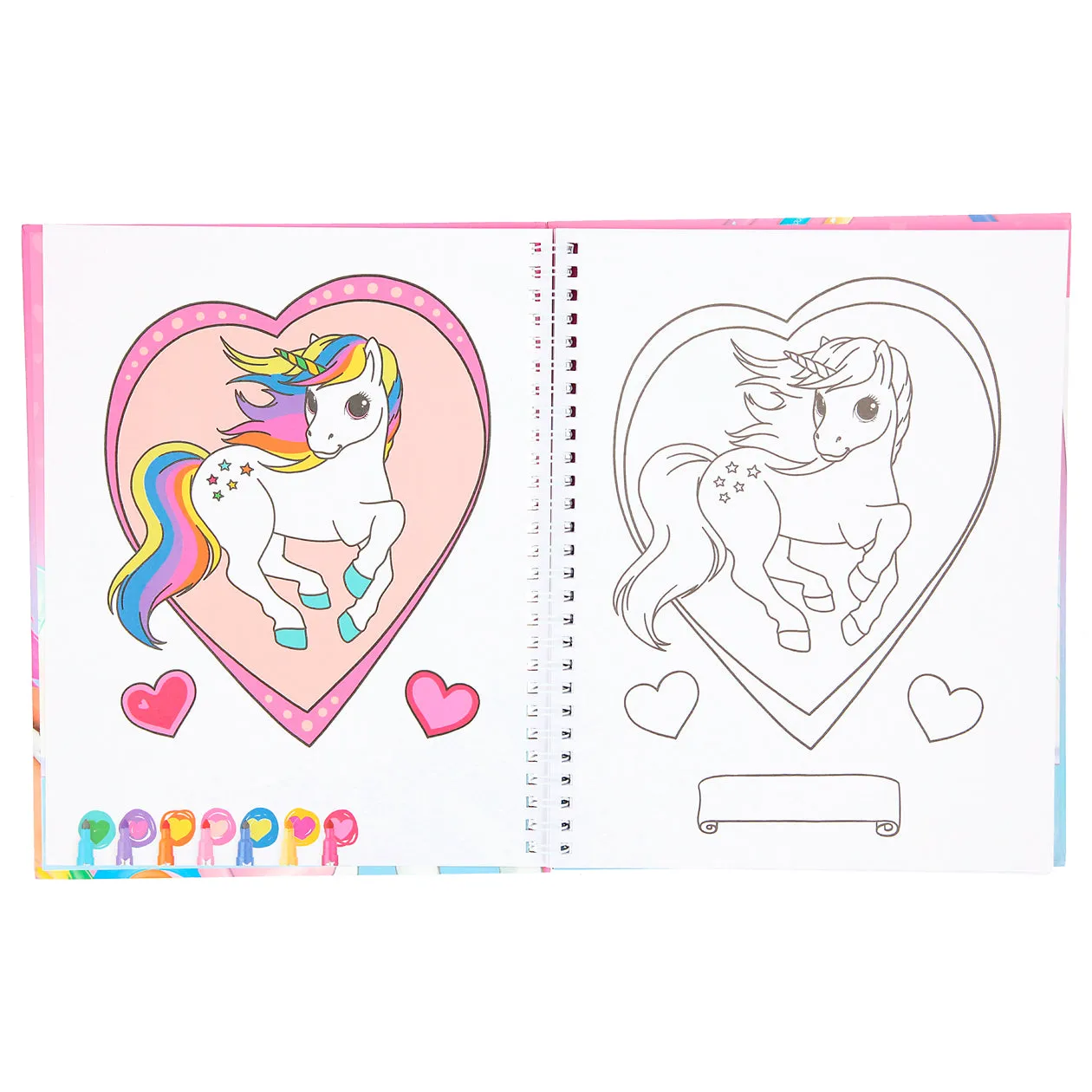 Depesche Ylvi Colouring Book with Pen Set
