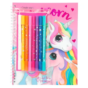 Depesche Ylvi Colouring Book with Pen Set