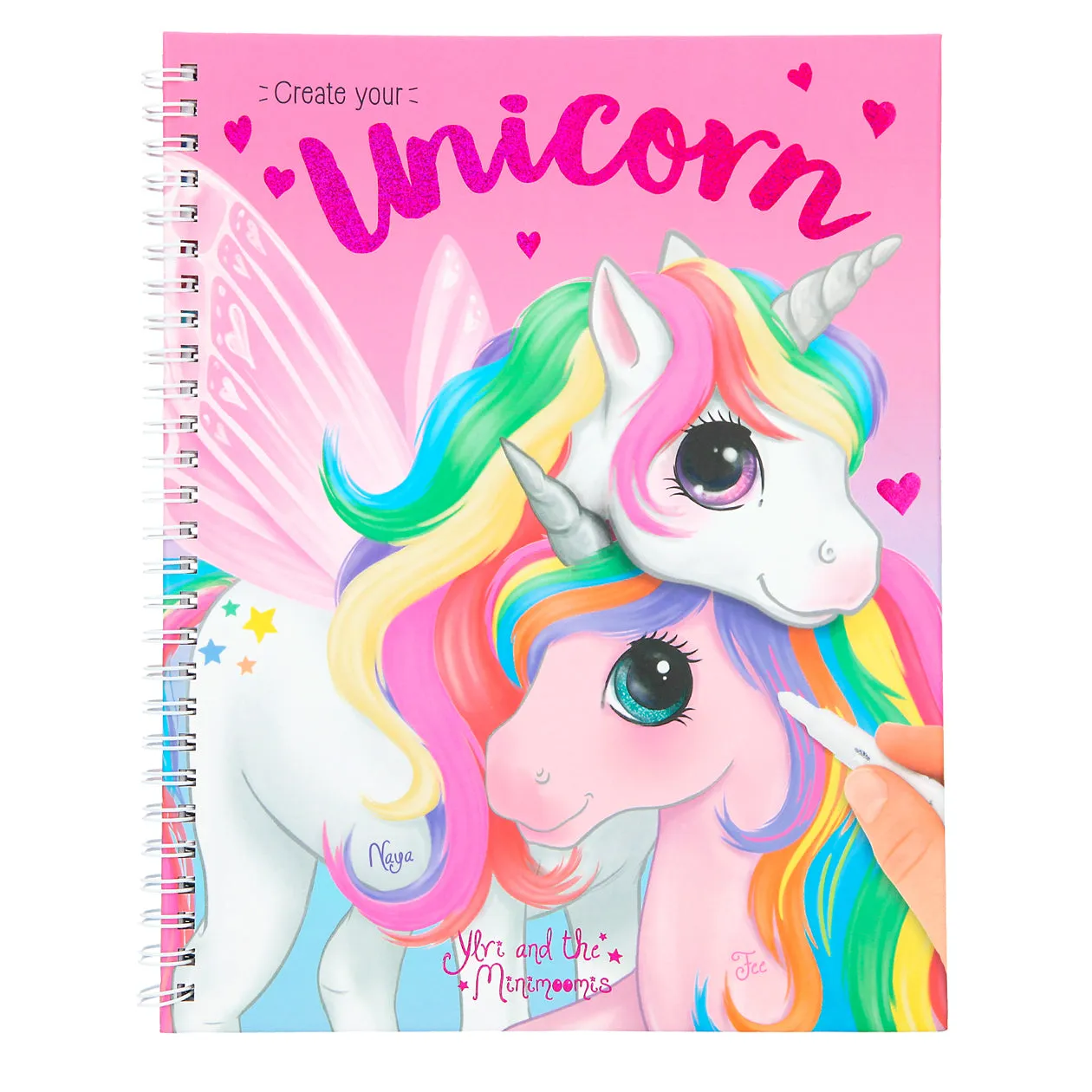Depesche Ylvi Colouring Book with Pen Set