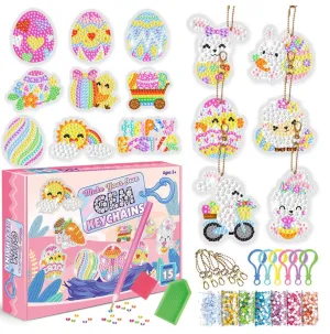 Diamond Art Gem Keychains