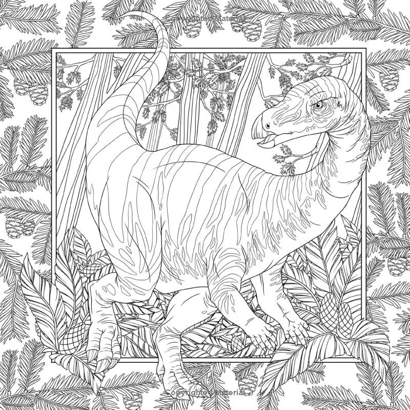 Dinosaurs: A Smithsonian Coloring Book