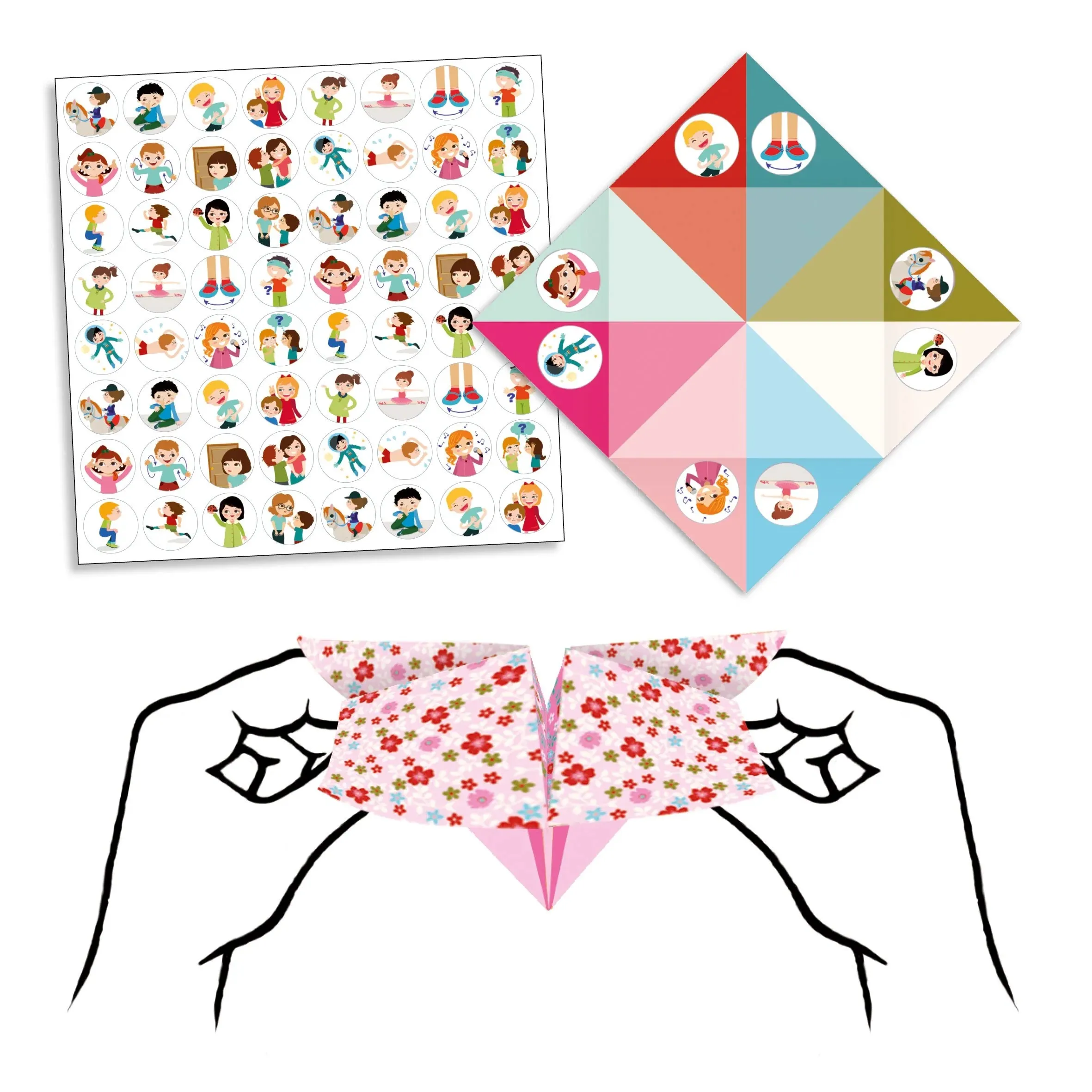 Djeco Origami Flower Fortune Tellers