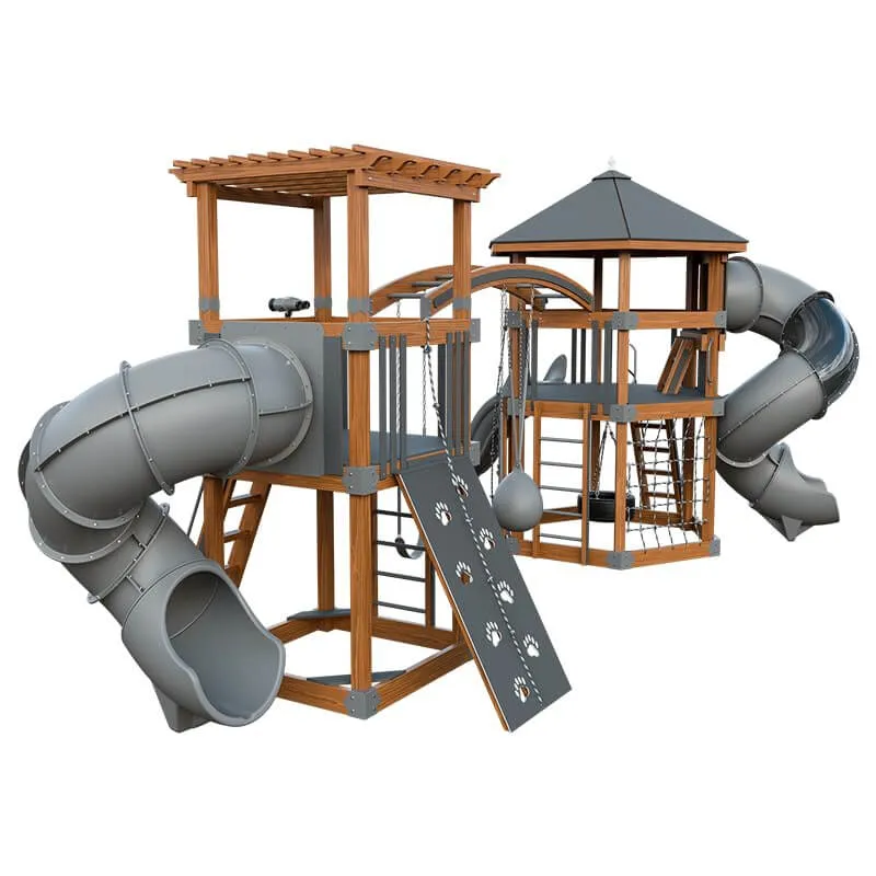 Explorer Vinyl Outdoor Playset for Climbing