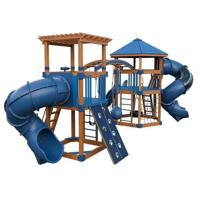 Explorer Vinyl Outdoor Playset for Climbing
