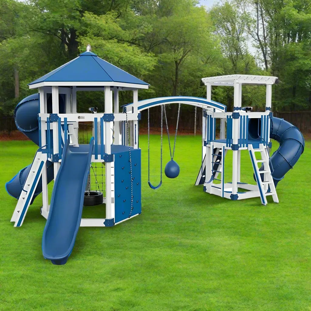 Explorer Vinyl Outdoor Playset for Climbing