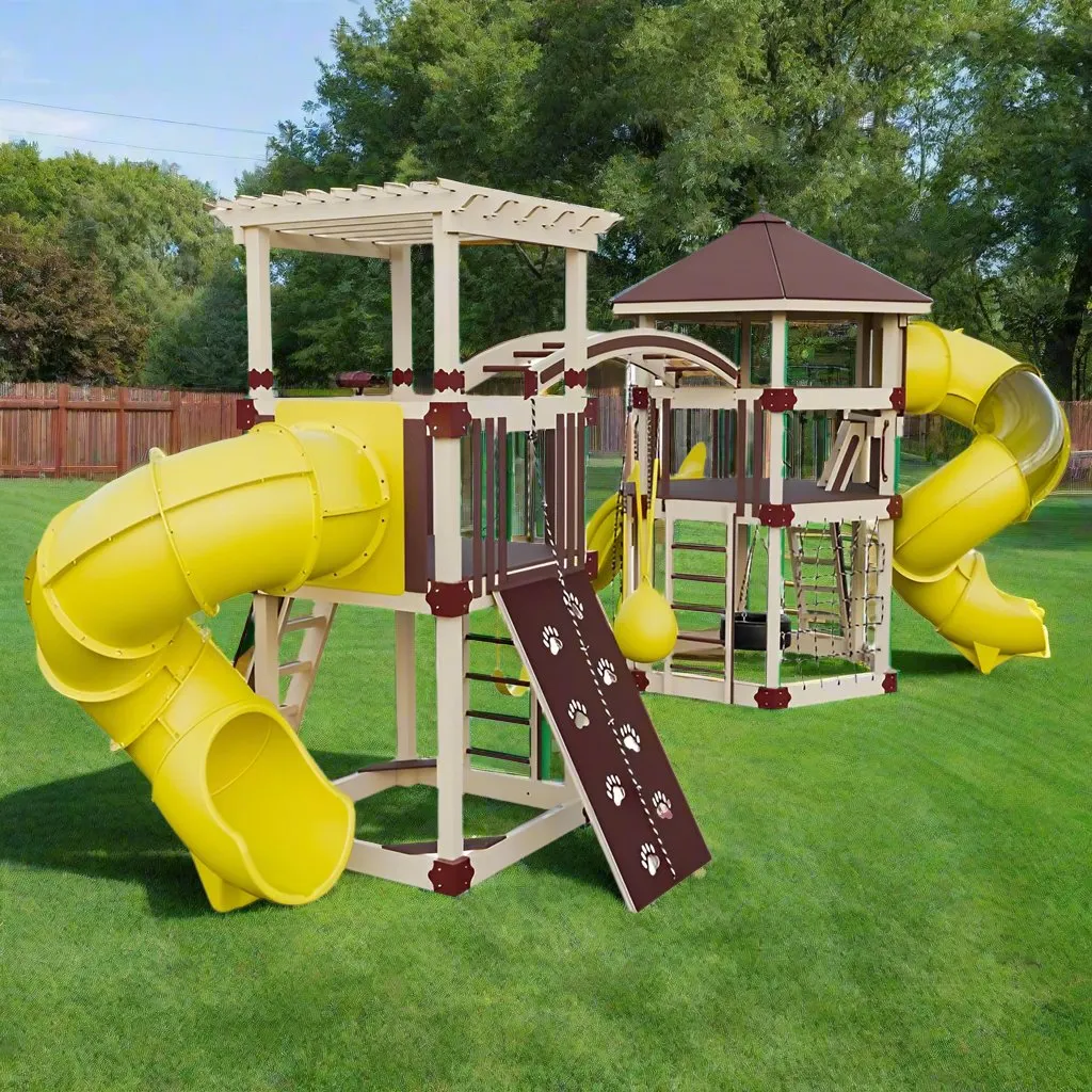 Explorer Vinyl Outdoor Playset for Climbing
