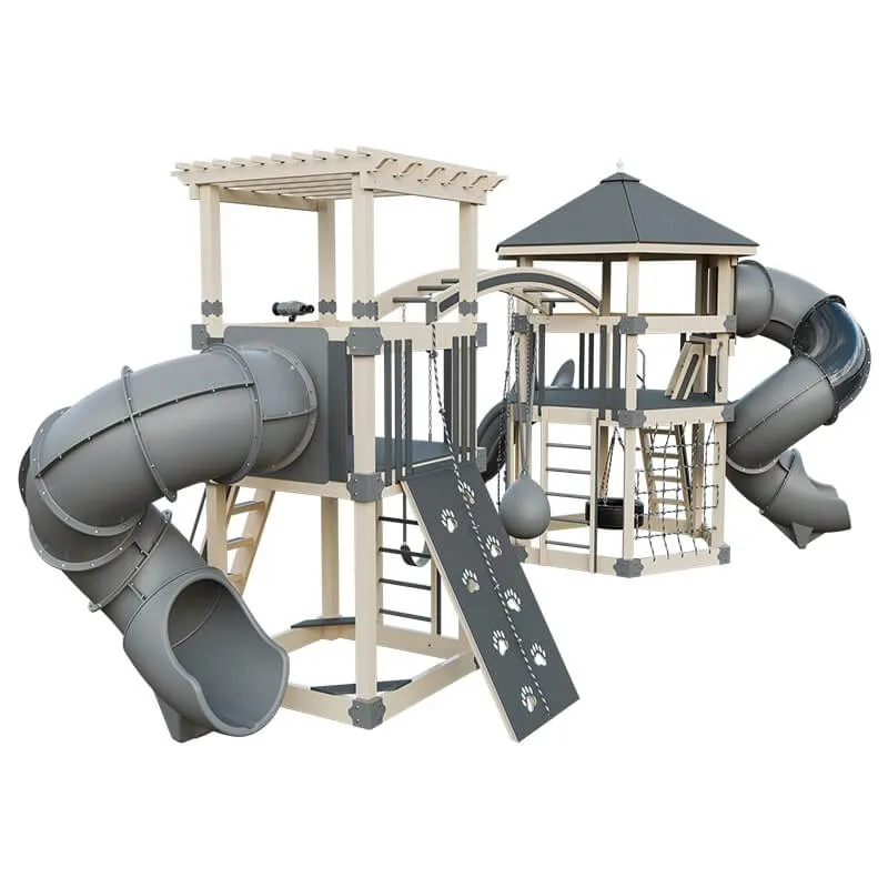 Explorer Vinyl Outdoor Playset for Climbing