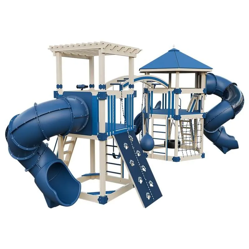 Explorer Vinyl Outdoor Playset for Climbing