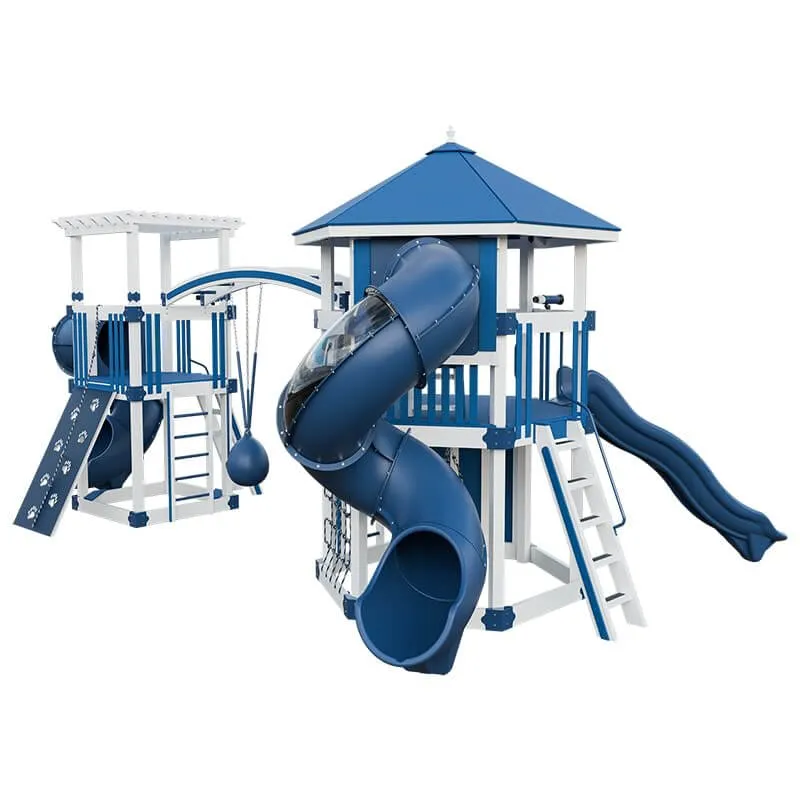 Explorer Vinyl Outdoor Playset for Climbing