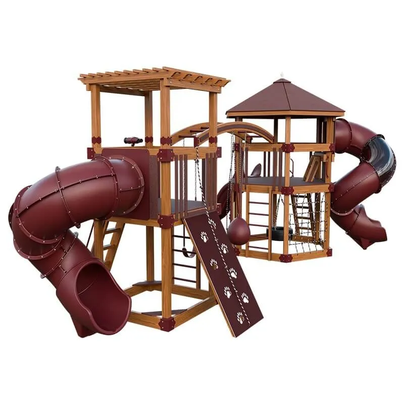 Explorer Vinyl Outdoor Playset for Climbing