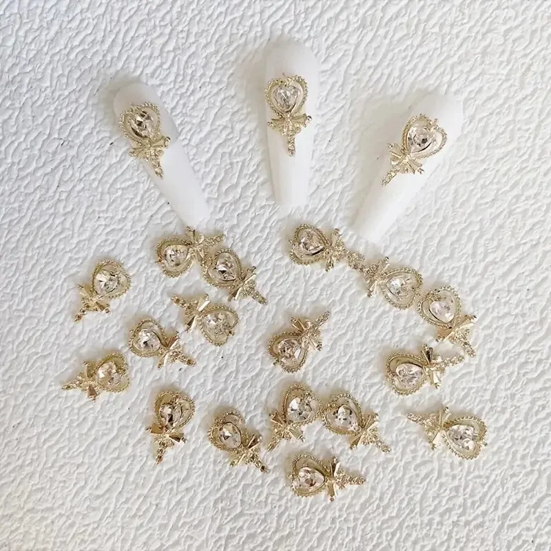Fairy Wand With Artificial Gem Nail Decals | Glitter Nail Art Fairy Wand | For DIY Nail Art Decorations Accessories For Women Girls Gifts