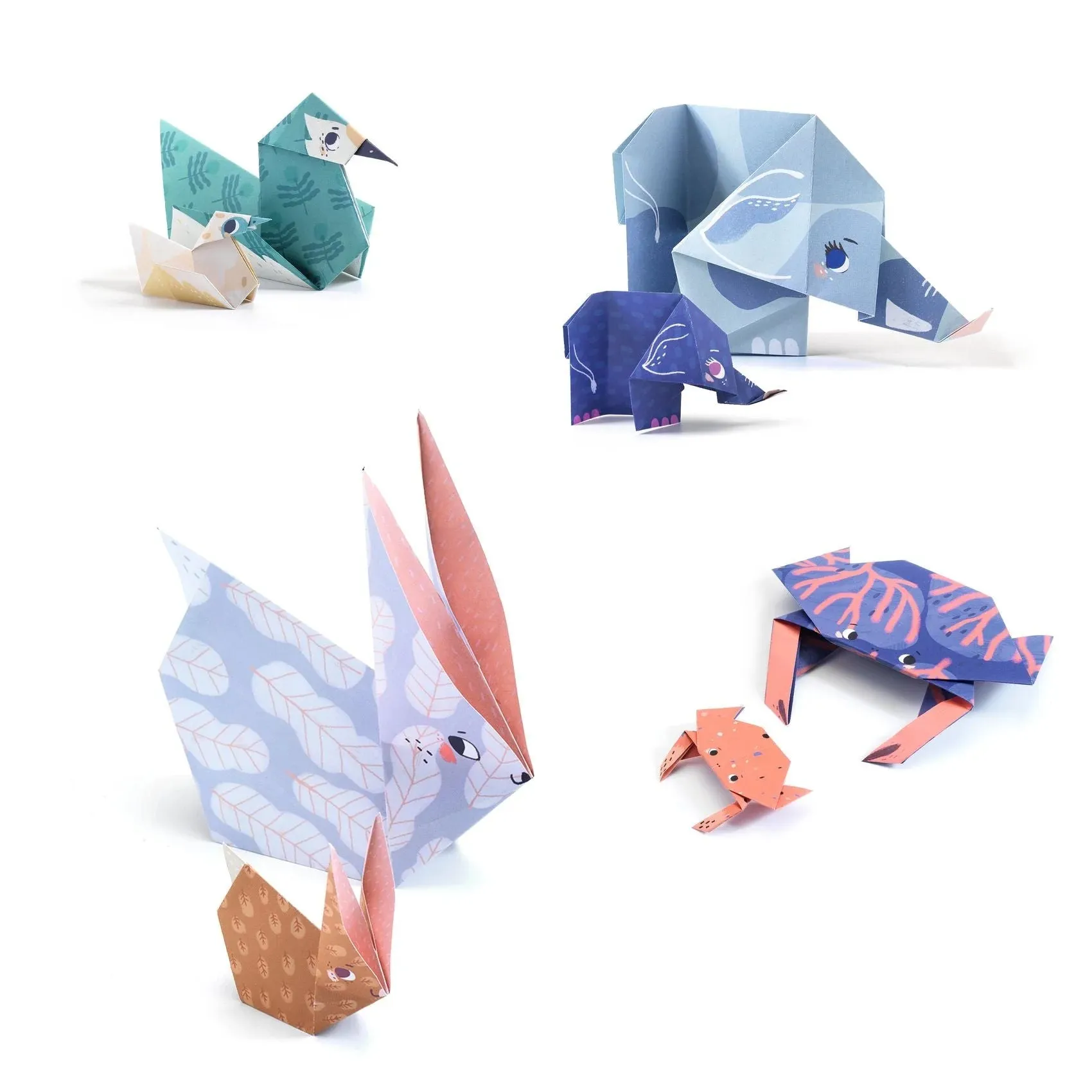 Family Origami Paper Craft Kit by Djeco