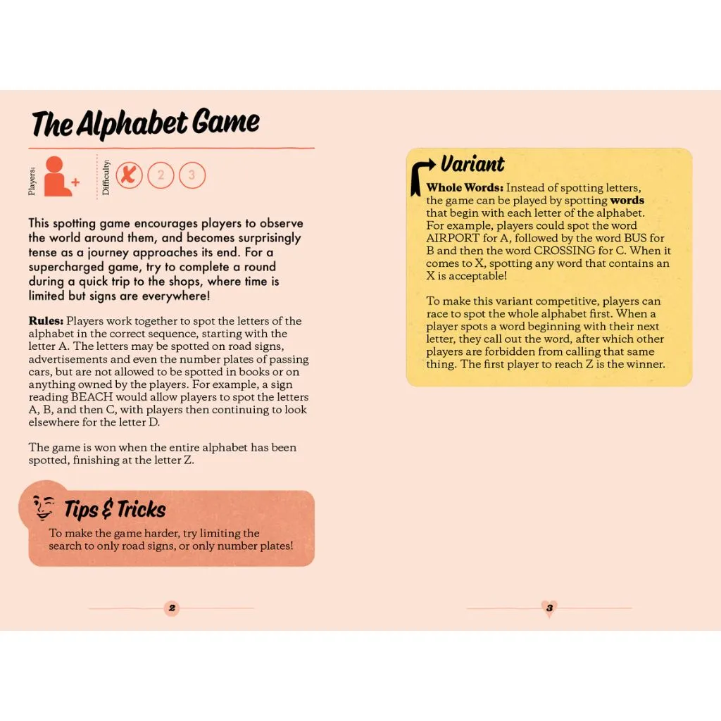Family Road Trip Games