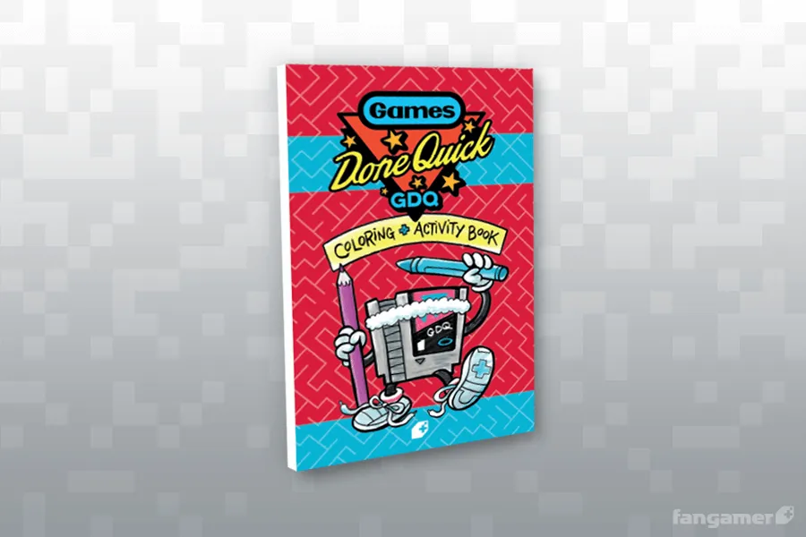 Games Done Quick Coloring   Activity Book