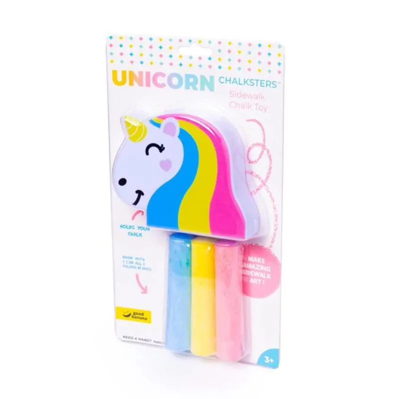 Good Banana Chalkster Sidewalk Chalk Holder - Unicorn