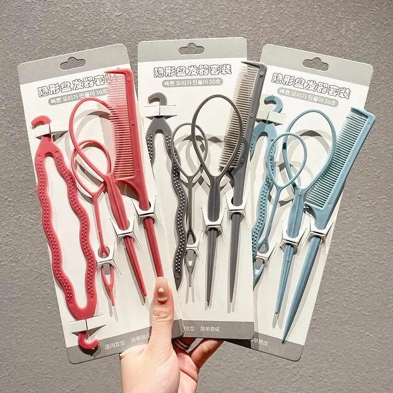 Hair Magic Braiding & Twisting Kit - DIY Hair Accessories Set for Stylish Women