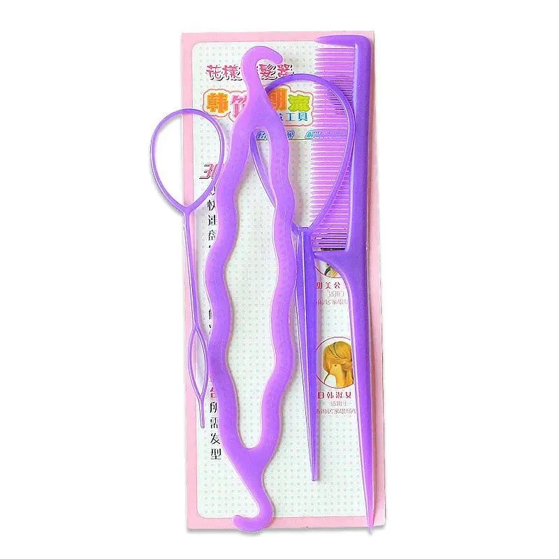 Hair Magic Braiding & Twisting Kit - DIY Hair Accessories Set for Stylish Women