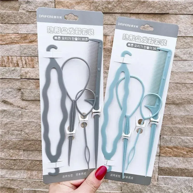 Hair Magic Braiding & Twisting Kit - DIY Hair Accessories Set for Stylish Women