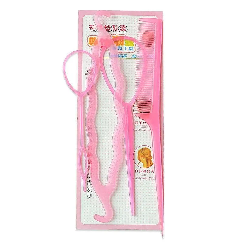 Hair Magic Braiding & Twisting Kit - DIY Hair Accessories Set for Stylish Women