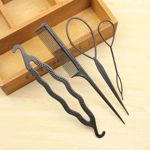 Hair Magic Braiding & Twisting Kit - DIY Hair Accessories Set for Stylish Women